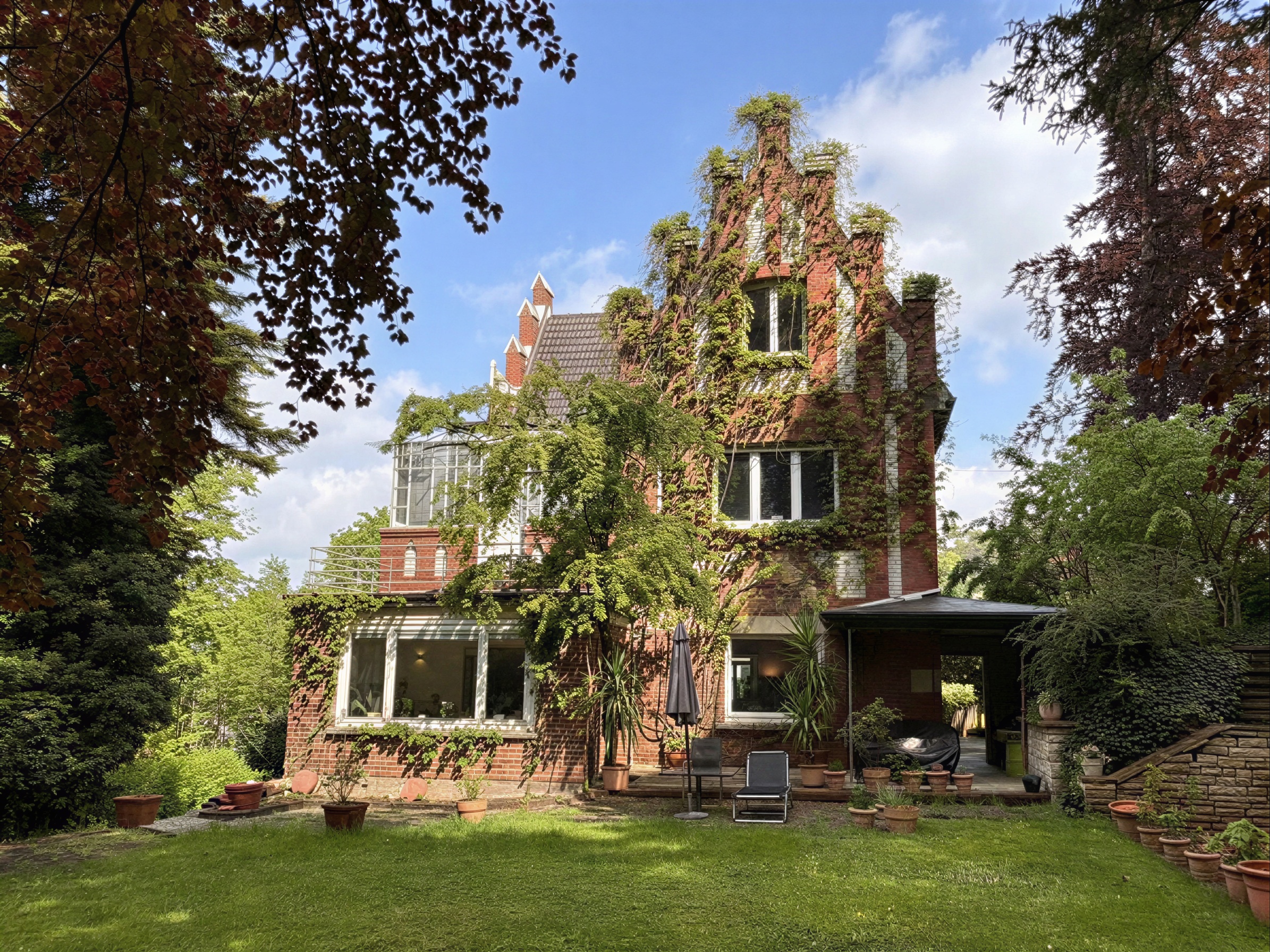 Garten nachher